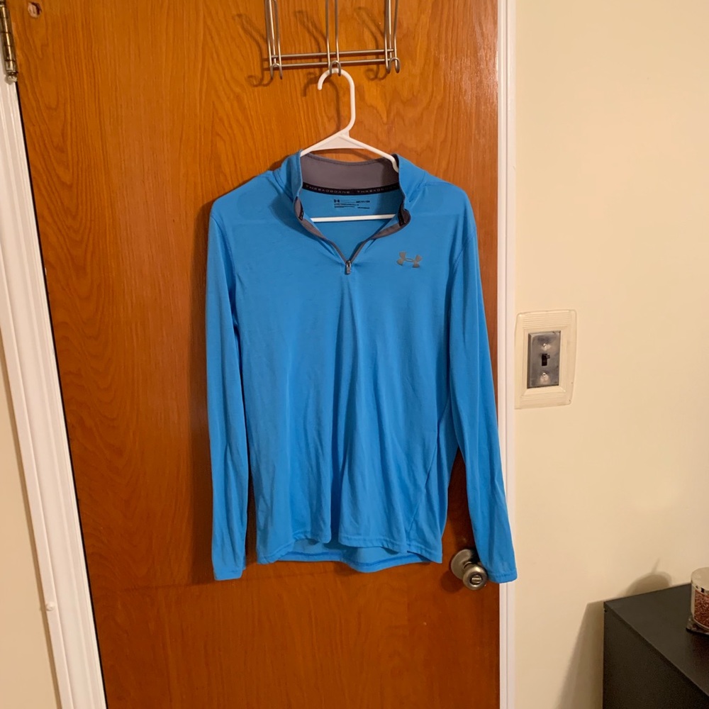 Under Armour Baby Blue Half Zip